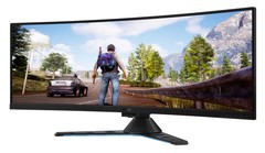 The Legion Y44w is a massive 43.6-inch Ultrawide with a 144 Hz refresh rate. (All images via Lenovo)