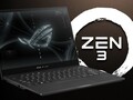 The Zen 3 factor helps make the Asus ROG Flow X13 a powerful convertible laptop. (Image source: Asus/AMD - edited)