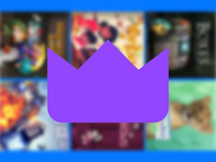 The free games will go live throughout July 2025. Blurred game screenshots with the Prime Gaming logo over them. (Image source: Amazon Prime Gaming - edited)