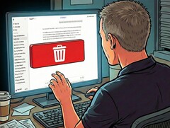 ChatGPT user deletes Data (Symbolic picture Nano Banana Pro)