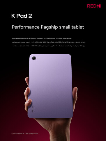 Cooling setup and other details shared by Xiaomi