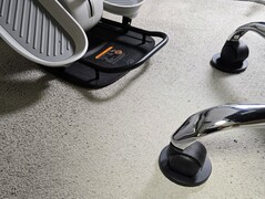 The distance between the chair and the cross trainer has to be just right