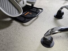 The distance between the chair and the cross trainer has to be just right