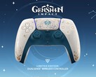 The DualSense Wireless Controller - Genshin Impact Limited Edition won't start shipping until late February in some regions. (Image source: PlayStation)