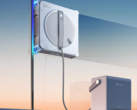 A 4,500 mAh battery powers the new Ecovacs Winbot W2S Omni (pictured) window cleaning robot. (Image source: Ecovacs via press release)