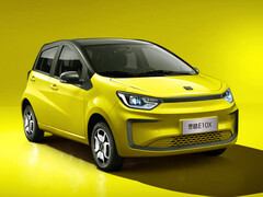 Sodium-ion batteries are set to move from microcars like the E10X to mass market EVs. (Image source: JAC)