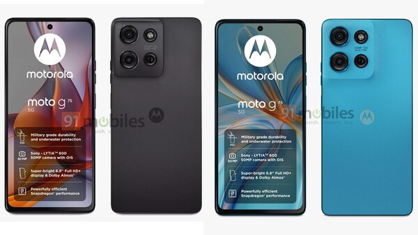 The Moto G75 should be priced in between the Moto G55 and Moto G85. (Image source: 91Mobiles)
