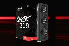 The Radeon RX 7800 XT features 16 GB of GDDR6 memory. (Image source: XFX, Matthew Feeney, edited)