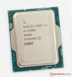 Core i9-13900K packs 24 cores and 32 threads. (Source: Notebookcheck)
