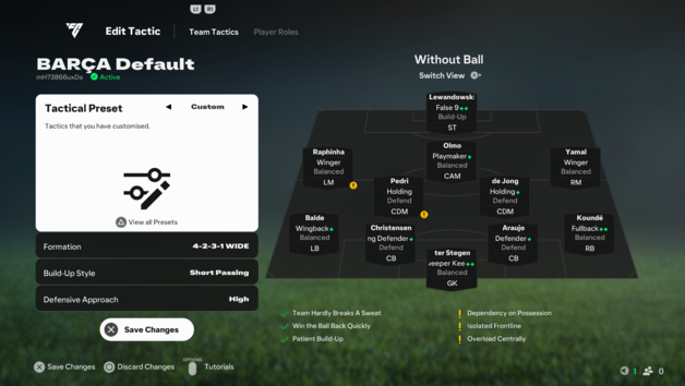 The AI tactical handling of FC IQ seems to do too much and too little at the same time. (Image source: Notebookcheck)