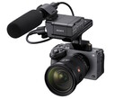 The Sony FX5 (ILME-FX5) comes with an XLR handle for mounting of external microphones and accessories.