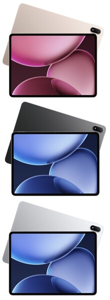 Color selection of the Oppo Pad 4 Pro
