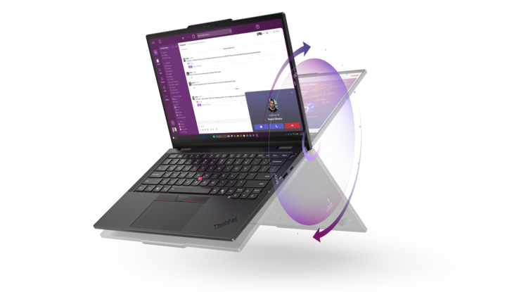 The Lenovo ThinkPad T14s 2-in-1 Gen 2.