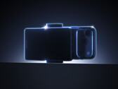 The DC-T1 is expected to make a global debut. Pictured: a promo picture showing the display mounted to an iPhone.