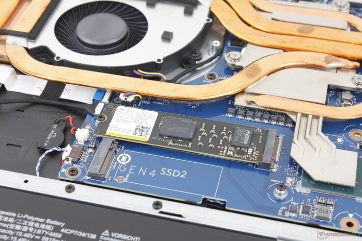 Supports up to two M.2 2280 NVMe SSDs (One PCIe5 + one PCIe4)