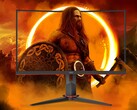 AOC markets the AGON GAMING C27G2Z3/BK as having a three-sided frameless design. (Image source: AOC)