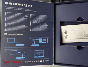 Quick setup picture printed on the box, no manual needed