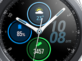 The Samsung Galaxy Watch 3 will come in 41 mm and 45 mm sizes. (Image source: @evleaks)