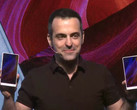 Hugo Barra, VP of Xiaomi International introduced the white version of the Mi Mix at CES 2017.