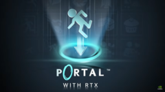 Portal will have RTX On soon. (Source: NVIDIA via YouTube)