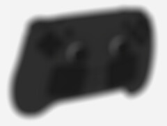 The so-called Steam Controller 2 features a completely reworked design. (Image source: Bradley Lynch - edited)
