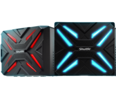 The front panel can be customized with RGB LEDs. (Source: Shuttle)