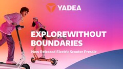Yadea releases a new scooter. (Source: Yadea)
