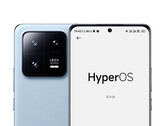 A mock-up of the Xiaomi 13 Pro running HyperOS. (Image source: Xiaomi - edited)