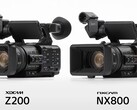 Sony unveils HXR-NX800 and PXW-Z200 professional camcorders with 4K 120fps, 24-480mm zoom, AI autofocus, live streaming, and auto-subject framing. (Image source: Sony)