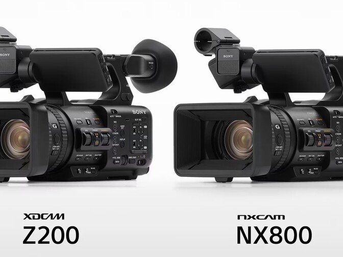 Sony unveils HXR-NX800 and PXW-Z200 professional camcorders with