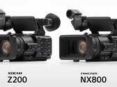 Sony unveils HXR-NX800 and PXW-Z200 professional camcorders with 4K 120fps, 24-480mm zoom, AI autofocus, live streaming, and auto-subject framing. (Image source: Sony)