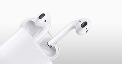 AirPods are manufactured at Foxconn in China. (Source: Apple)
