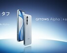 The Fujitsu Arrows Alpha F-51F features a 144 Hz OLED display (Image source: Fujitsu)