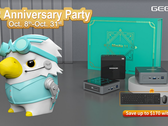 GEEKOM is running an anniverary sale during October. (Image via GEEKOM)