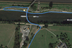 GPS Garmin Edge 500: bridge