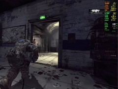 A screengrab of Gears of War 2 Hollow running at 4k 180 FPS on PC