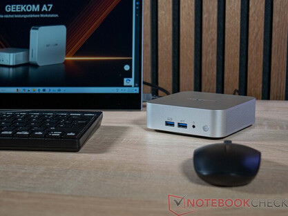 The Geekom A7 mini PC (Image source: Notebookcheck)