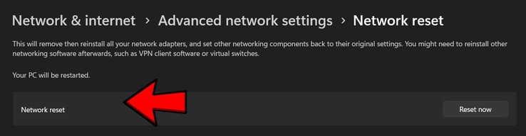 How to reset all network settings in Windows 11 (Image Source: Antony Muchiri)