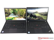 X1 Carbon (left) vs. T480s (right)