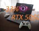The Lenovo LOQ 15 (Gen 10, Intel) is also available with an RTX 5060. (Image source: Florian Glaser for Notebookcheck, edited)