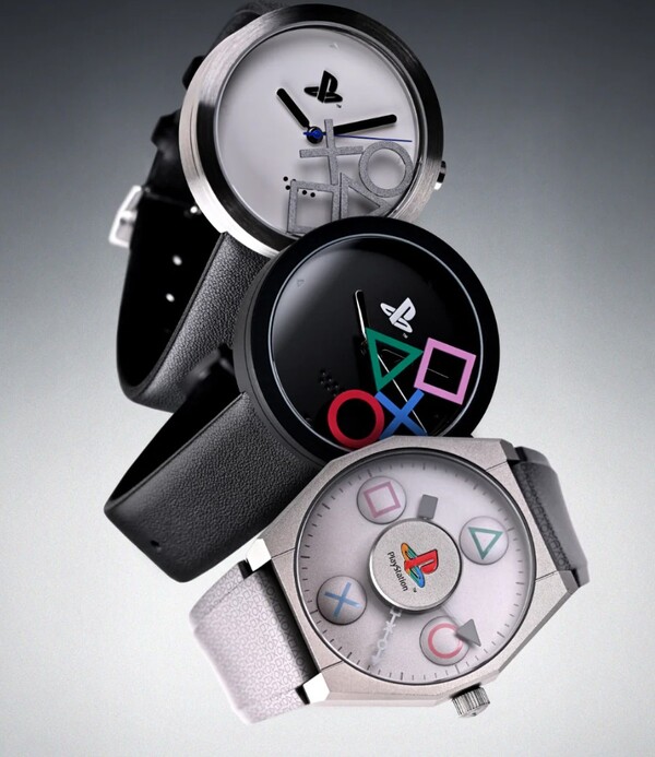 The PlayStation Anicorn Play Symbol Watch costs significantly less than the PlayStation Limited Edition Mechanical Watch. (Image source: Anicorn)