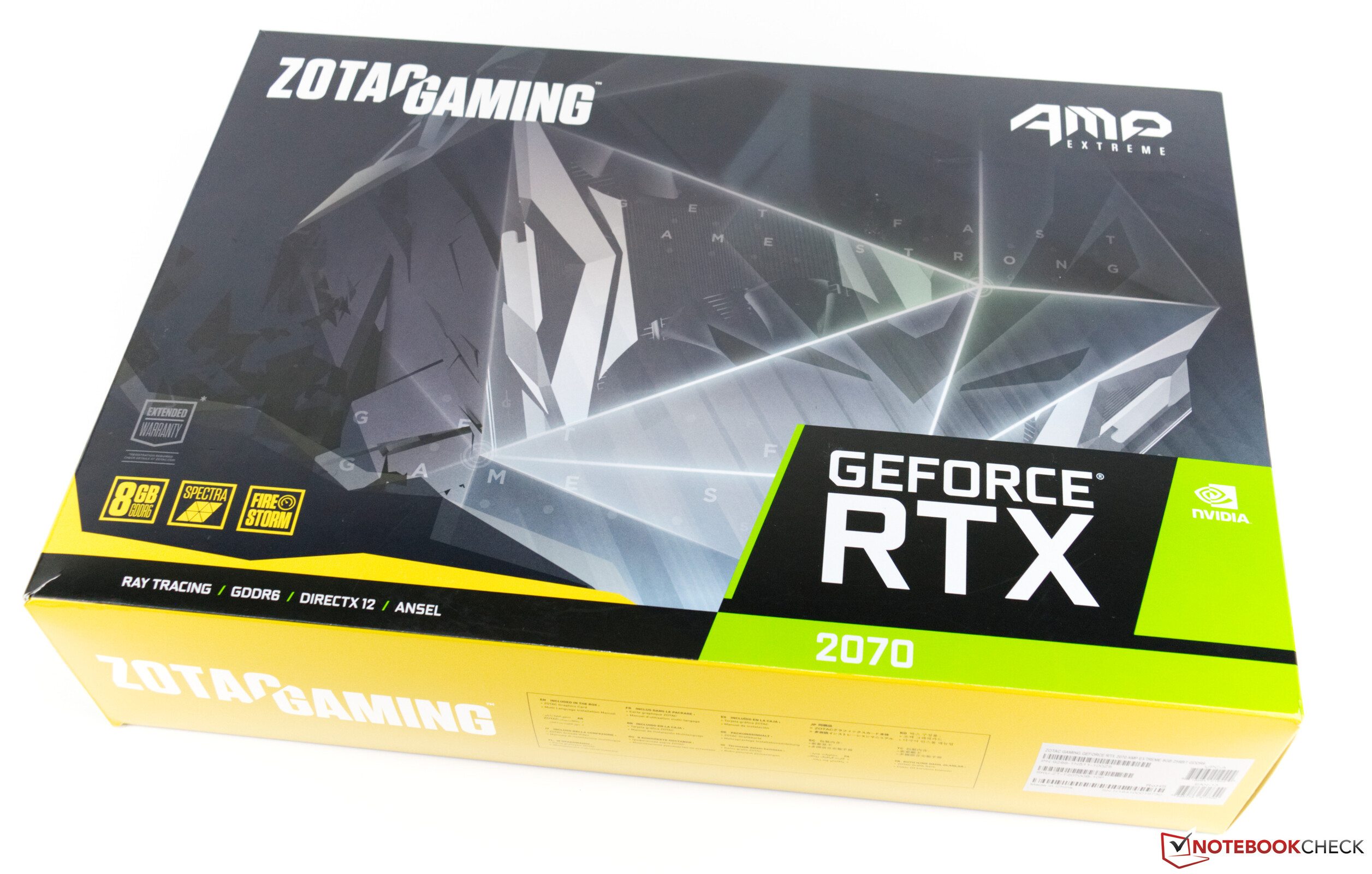 Zotac GeForce RTX 2070 AMP Extreme Desktop GPU Review - NotebookCheck