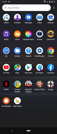 Default app drawer