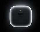 The 40W charger has a design similar to the charging case of Apple AirPods. Pictured: a promo picture offering a glimpse at the adapter.