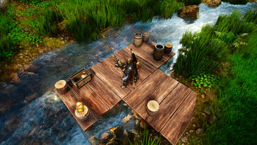 An image showing a player in Wigmund.