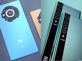Separate contrasting fan-made concept renders of the Xiaomi MIX 5 smartphone have emerged. (Image source: Sina.com)
