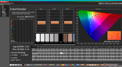 ColorChecker before calibration