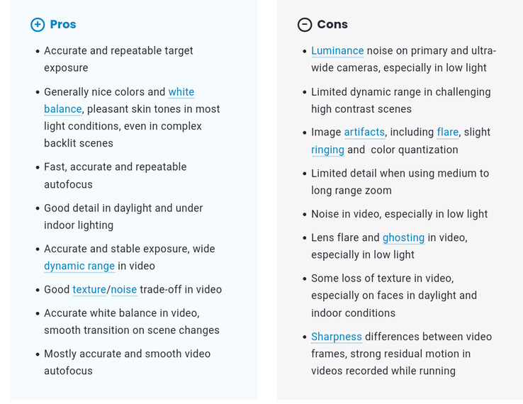 DxOMark's new camera rankings, iPhone 13 score breakdowns and main post-review findings. (Source: DxOMark)