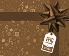 Epic Games' next giveaway could be a big one, logo pictured. (Image source: Epic Games Store - edited)