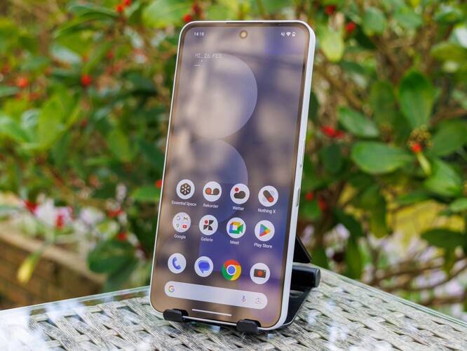Nothing Phone (3a) Pro screen (image source: Notebookcheck)